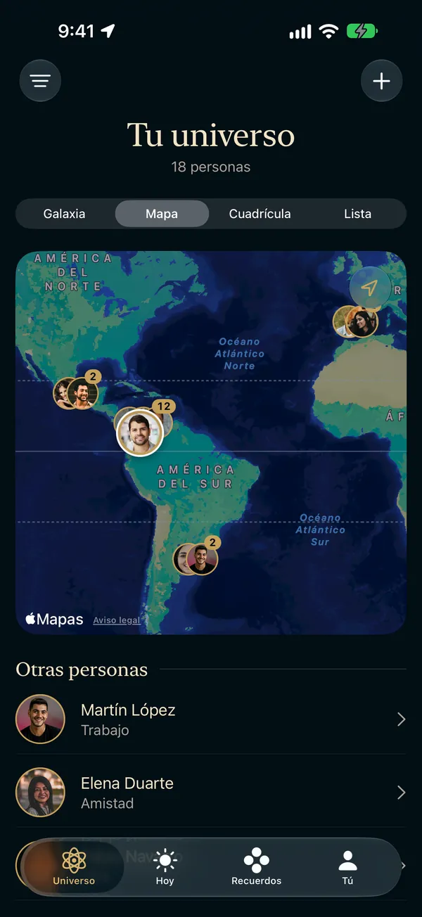 El mapa