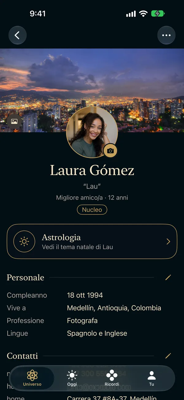 Un profilo